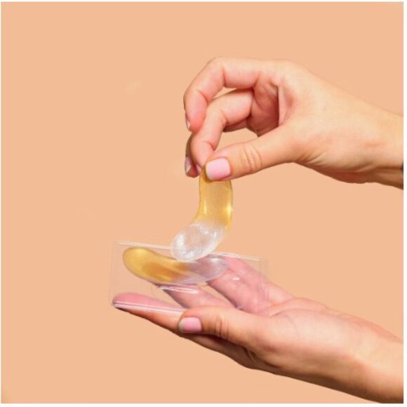 SpaLife Anti-Aging Under Eye Masks w 24k gold dust & silver | 6 Pairs - Picture 6 of 7